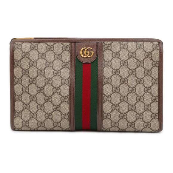 Gucci Handbags - Gucci GG Supreme Ophidia Pouch Clutch Bag